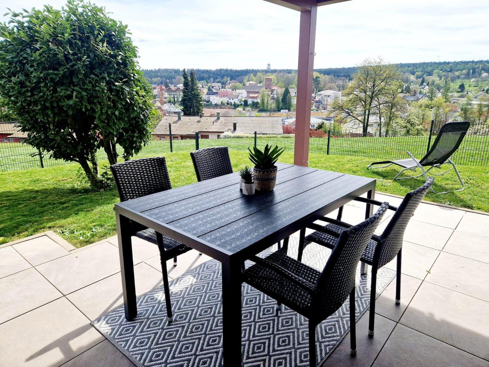 Apartmán Modernes Panorama-Domizil Schömberg Exteriér fotografie